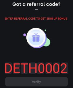 Deciml App Referral Code