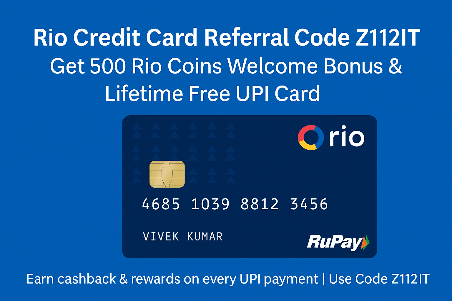 Rio Credit Card Referral Code