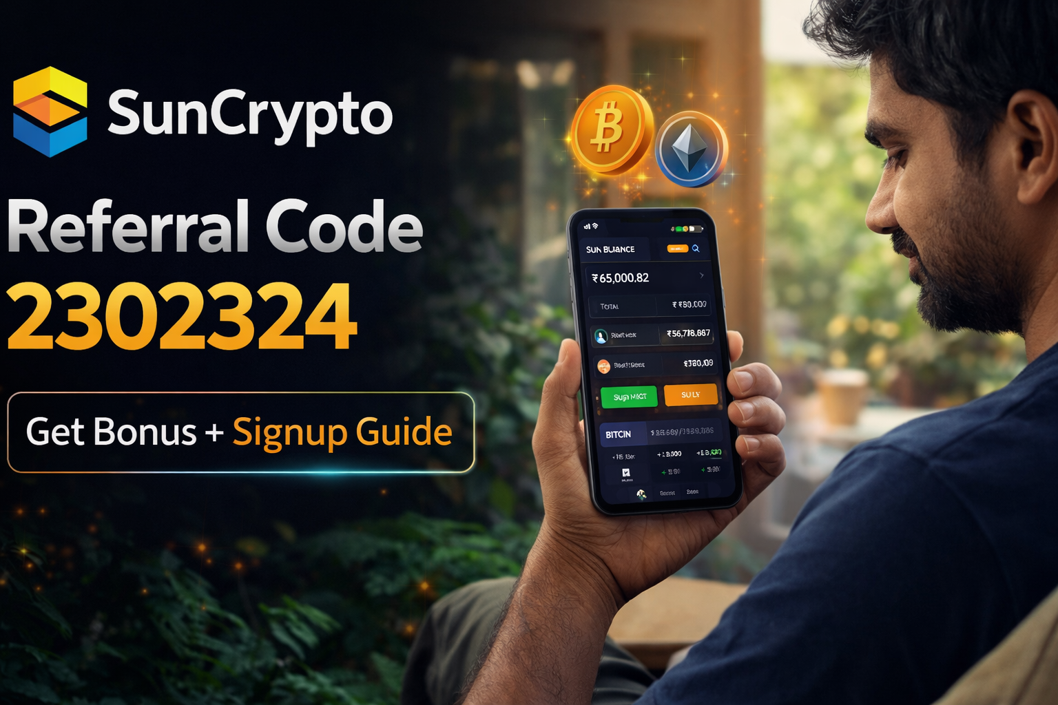 Suncrypto Referral Code: 2302324 (2026) | Full Signup Guide & Review