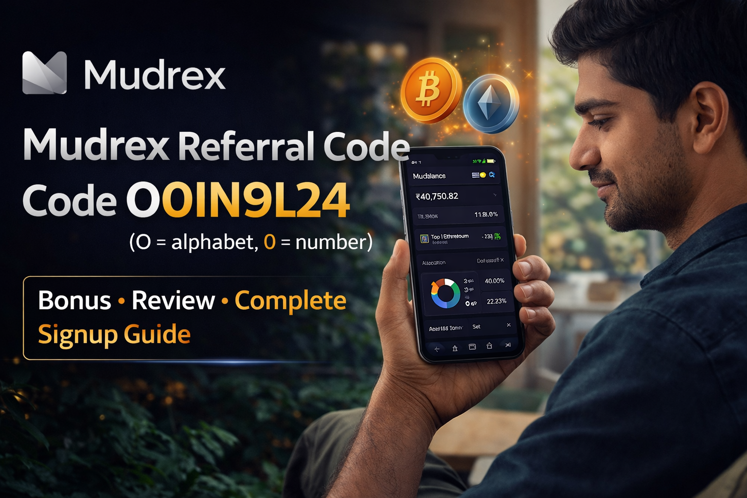 Mudrex Referral Code: O0IN9L24 (2026) | Full Signup Guide & Honest Review