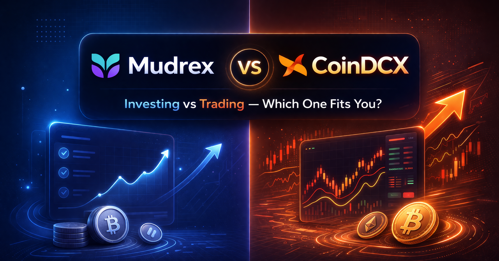 Mudrex vs CoinDCX (2026): Which One Actually Fits You? (Real Experience)