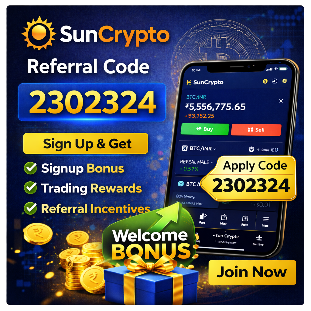 SunCrypto Referral Code