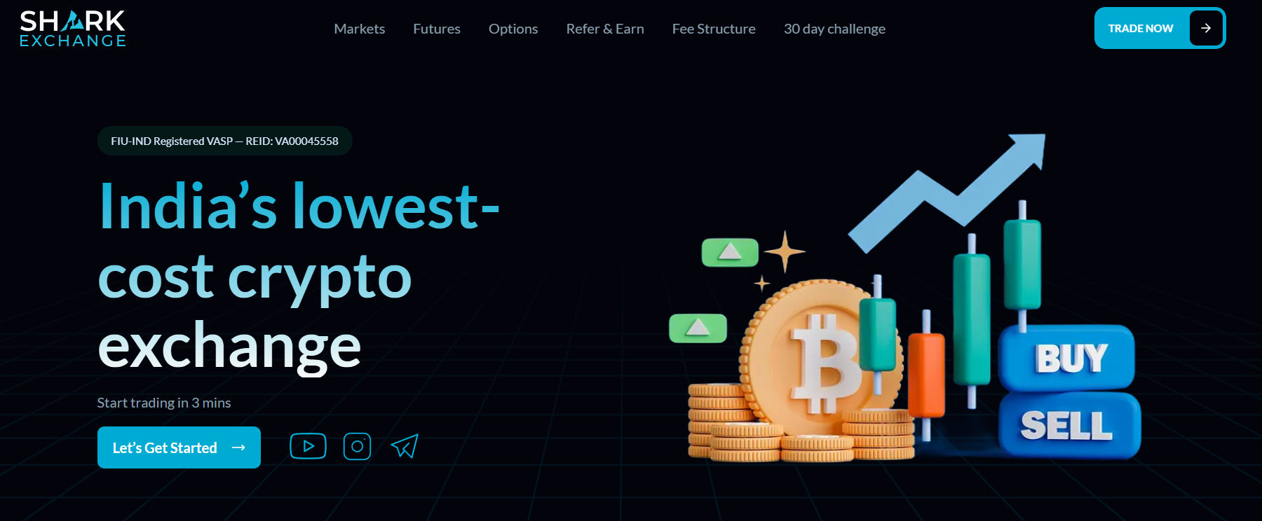 Shark Exchange Referral Code