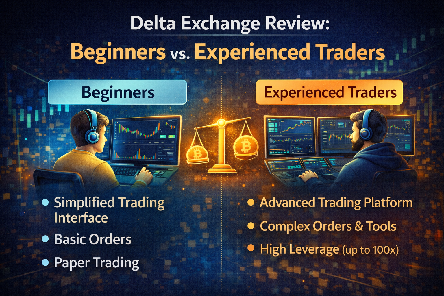Delta Exchange Review Beginners vs. Experienced Traders
