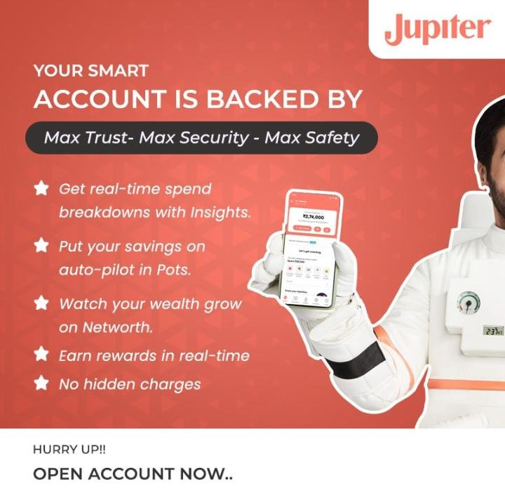Jupiter Edge CSB RuPay Credit Card Review 2026 — lifetime free card with 10% cashback on UPI and online shopping
