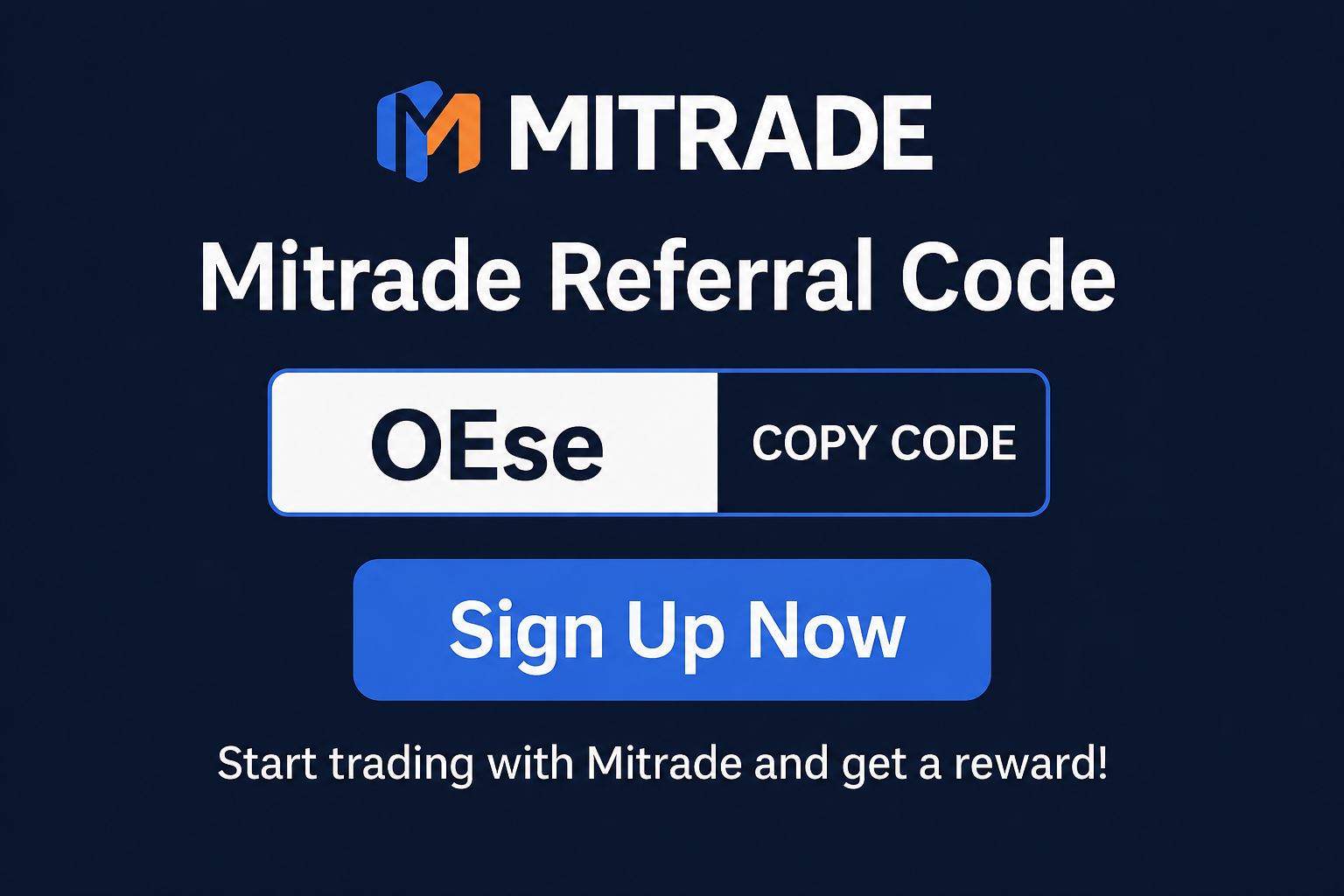 Mitrade Referral Code OEse