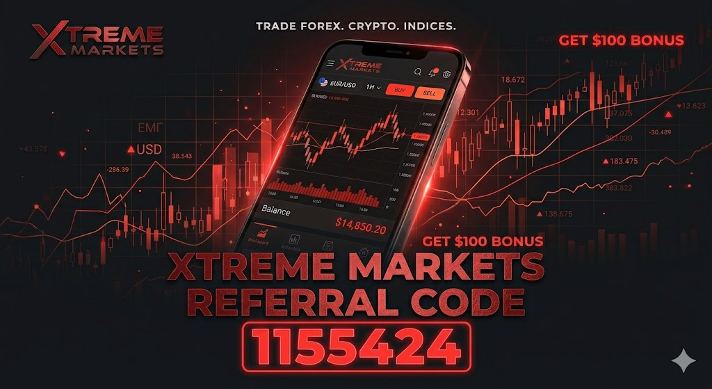 How to Use Xtreme Markets Referral Code 1155424