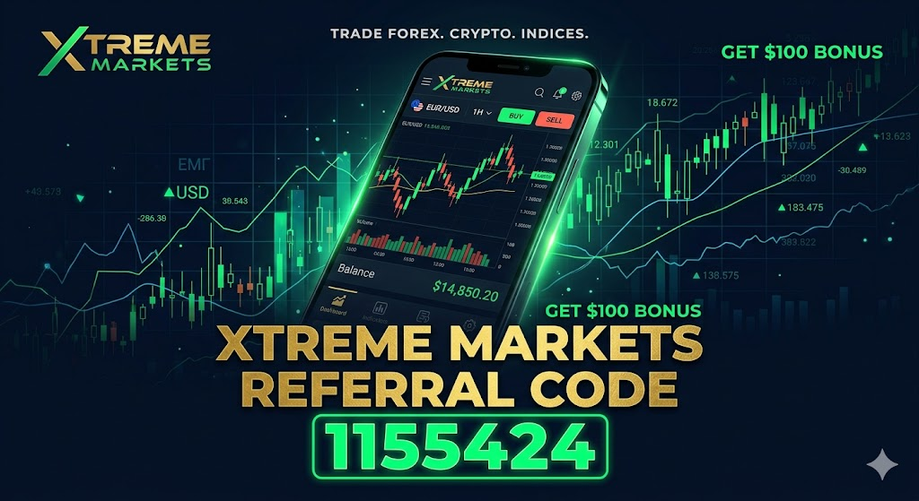 Xtreme Markets Referral Code 1155424