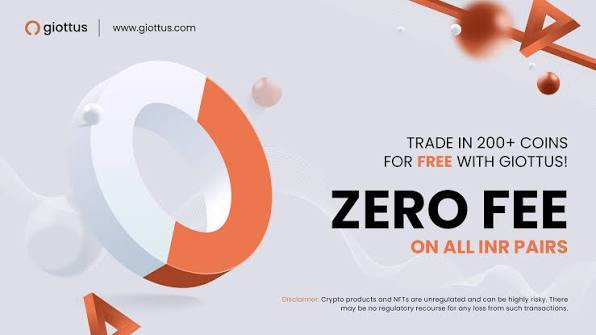 Giottus Referral Code RRGN4DT577 - sign up on Giottus crypto exchange India 2026